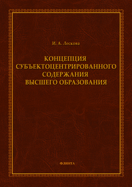 Концепция субъектоцентрированного содержания высшего образования Лескова И.А.