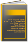 Отчет городской управы  за 1901 г. Ч. 1-2 : Финансовый отчет. Обзор деят-сти Город. обществ. управления. Отчеты Городской управы и входящих в состав ее лиц и установлений 