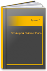 Sonate pour Violon et Piano Франк C.