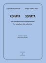 Соната для саксофона-альта и фортепиано. Клавир и партия Москаев С. П.