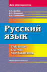 Русский язык. Таблицы, схемы, упражнения. Для поступающих в вузы Долбик Е. Е., Леонович В. Л., Саникович В. А.