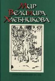 Мир Велимира Хлебникова. Статьи, исследования (1911–1998)