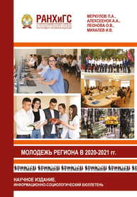 Молодежь региона в 2020-2021 гг. Информационно-социологический бюллетень. Меркулов П. А., Алексеёнок А. А., Леонова О. В., Михалев И. В.