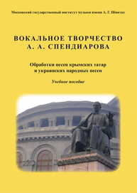 Вокальное творчество А. А. Спендиарова. Обработки песен крымских татар и украинских народных песен